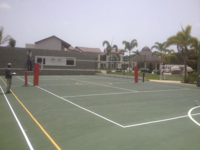 cancha volleyball Cap Cana