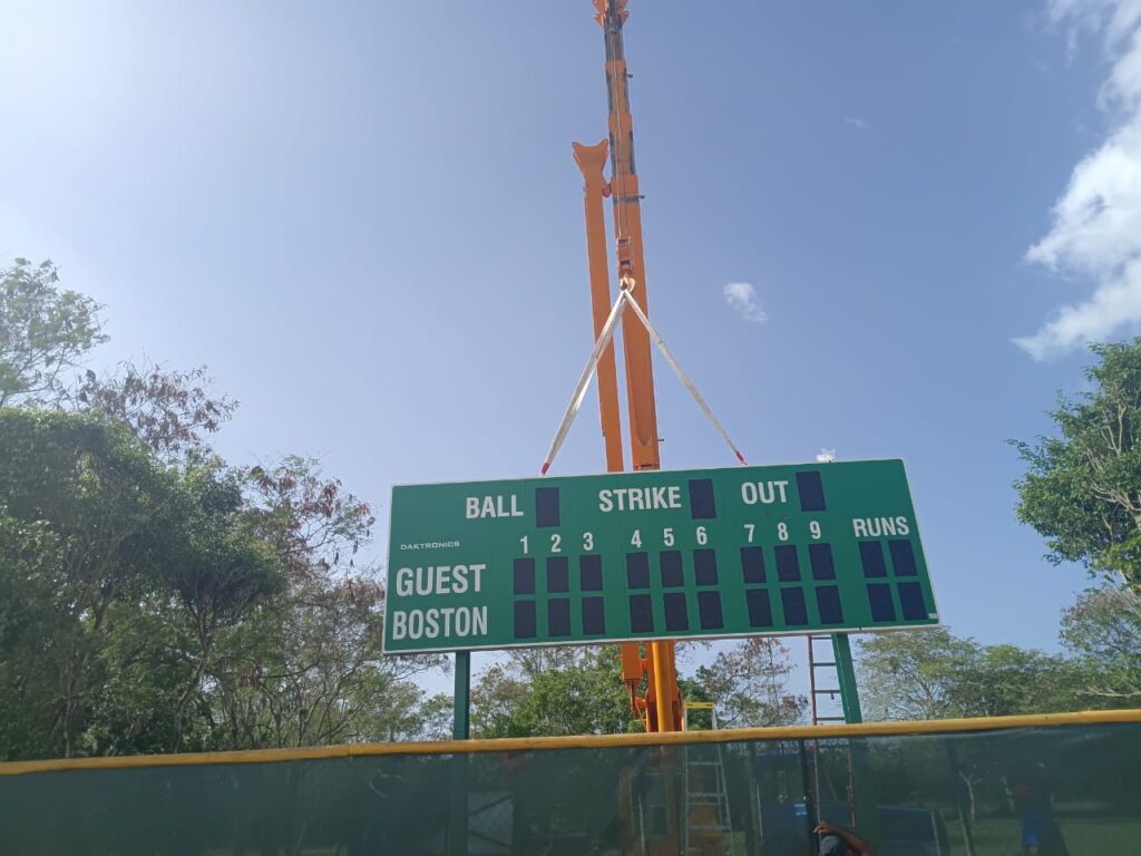 Pizarra de Anotación | Academia de Béisbol de los Medias Rojas de Boston en la R.D.